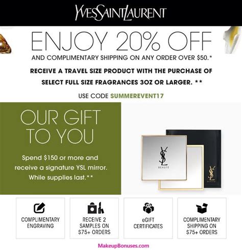 ysl promo code malaysia|ysl first order promo code.